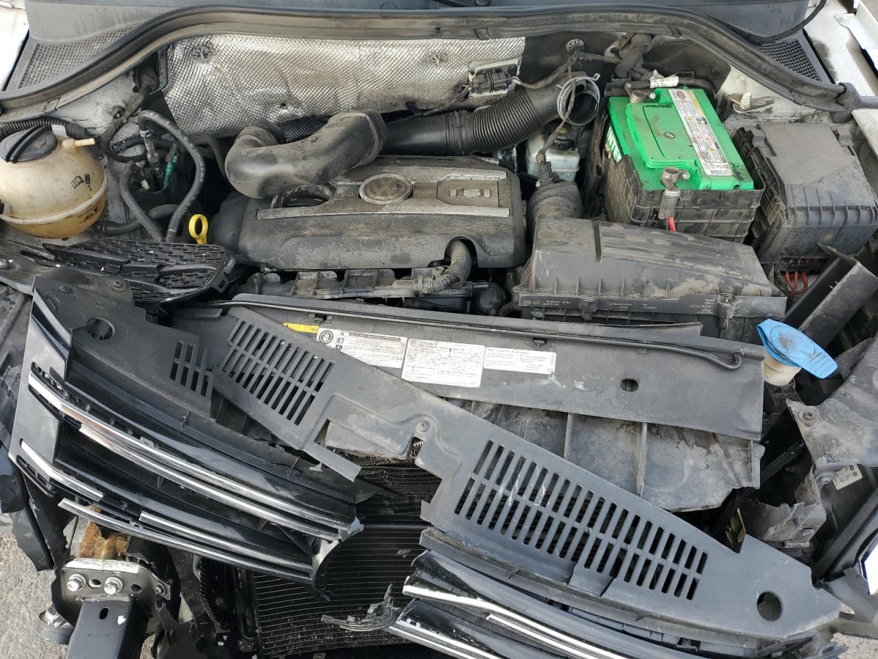 2015 Volkswagen Tiguan S VIN: WVGAV7AX2FW510703 Lot: 80712005