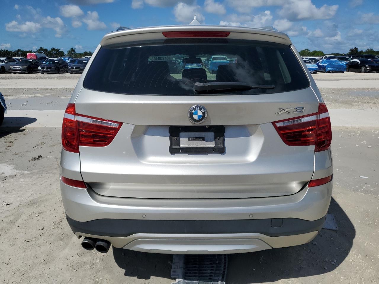 2016 BMW X3 xDrive28I VIN: 5UXWX9C50G0D69647 Lot: 81238465