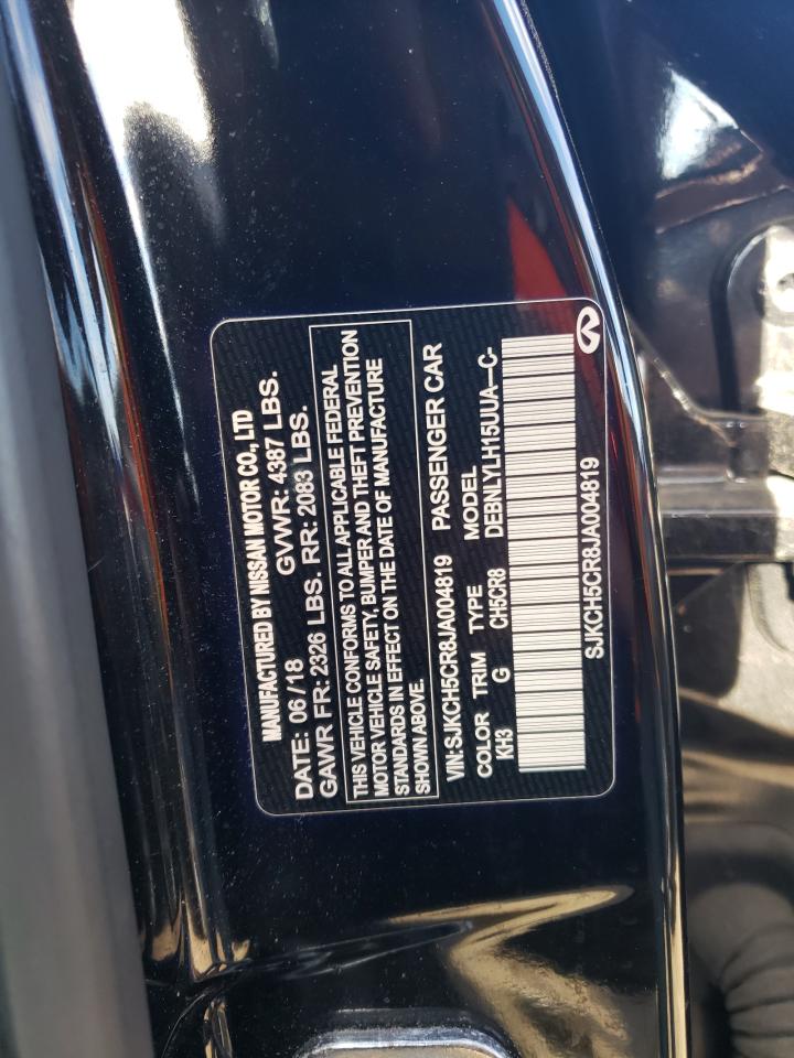 2018 Infiniti Qx30 Pure VIN: SJKCH5CR8JA004819 Lot: 70222795