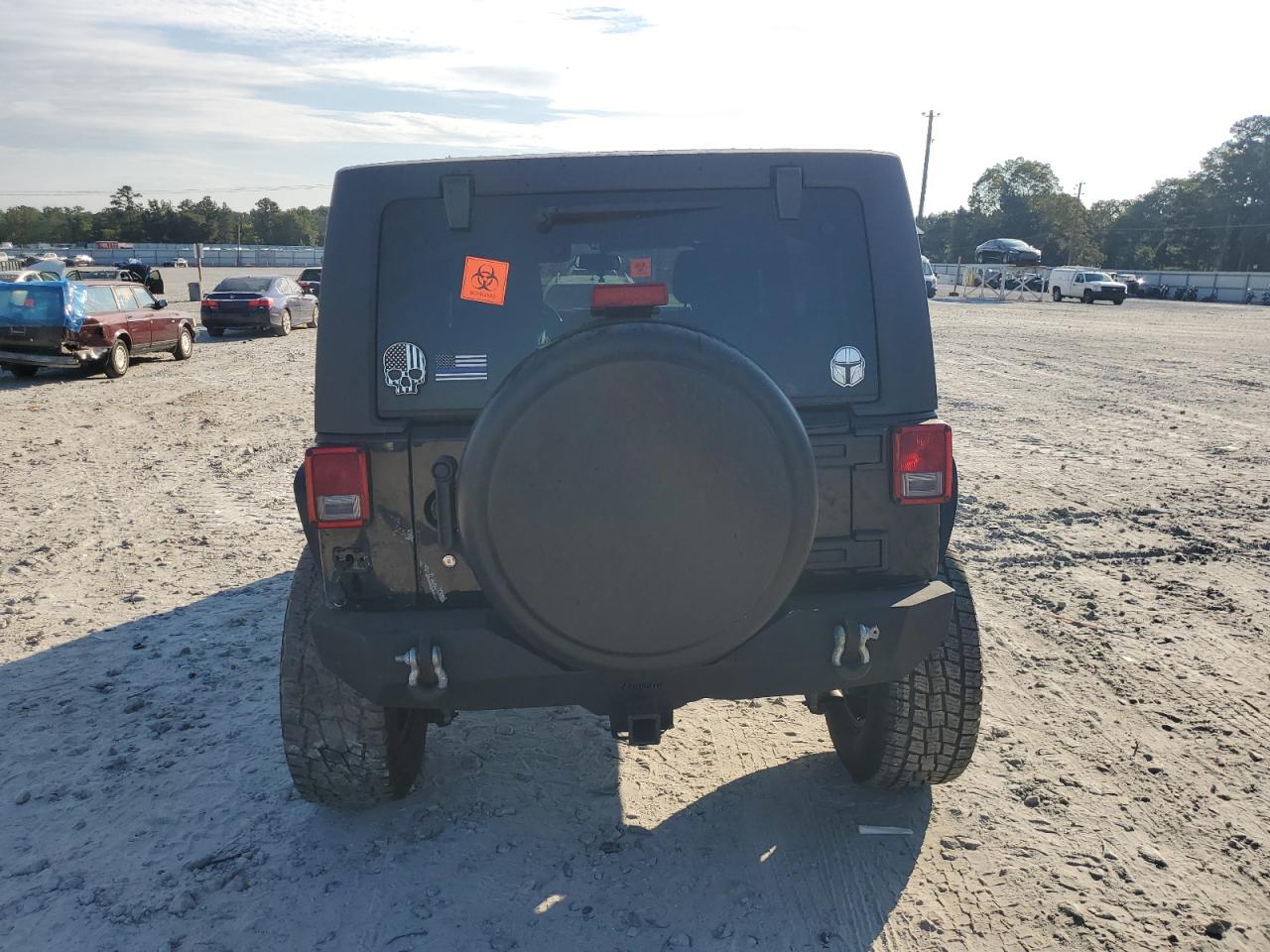 2014 Jeep Wrangler Unlimited Sport VIN: 1C4BJWDG2EL103748 Lot: 71136815