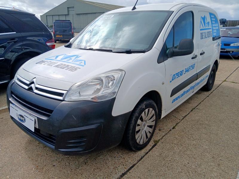 2017 CITROEN BERLINGO 625 EN-PRISE BLU  for sale at Copart NEWBURY