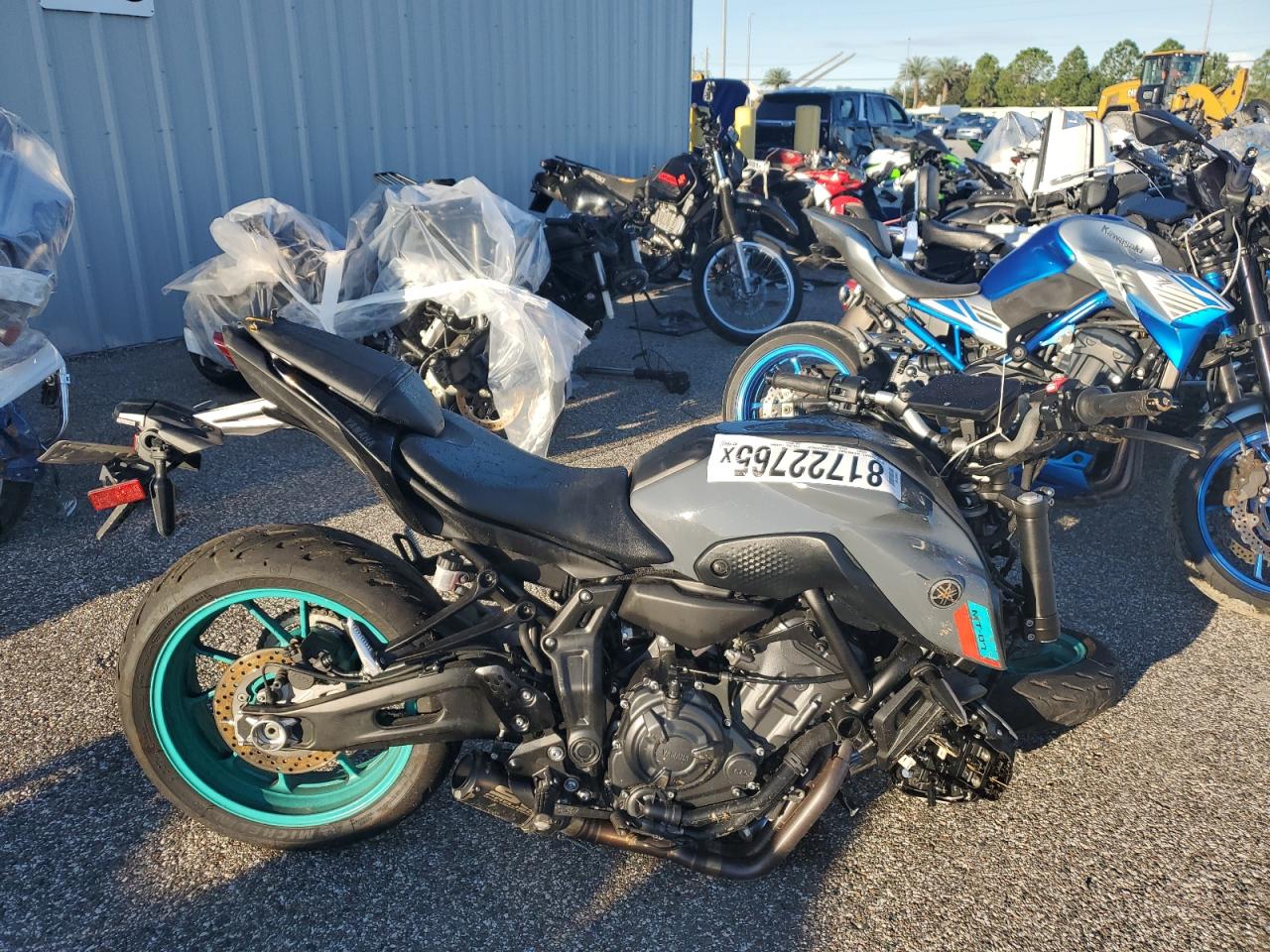 YAMAHA MT07 2023. Lot# 81722765. VIN JYARM32E5PA007516. Photo 1