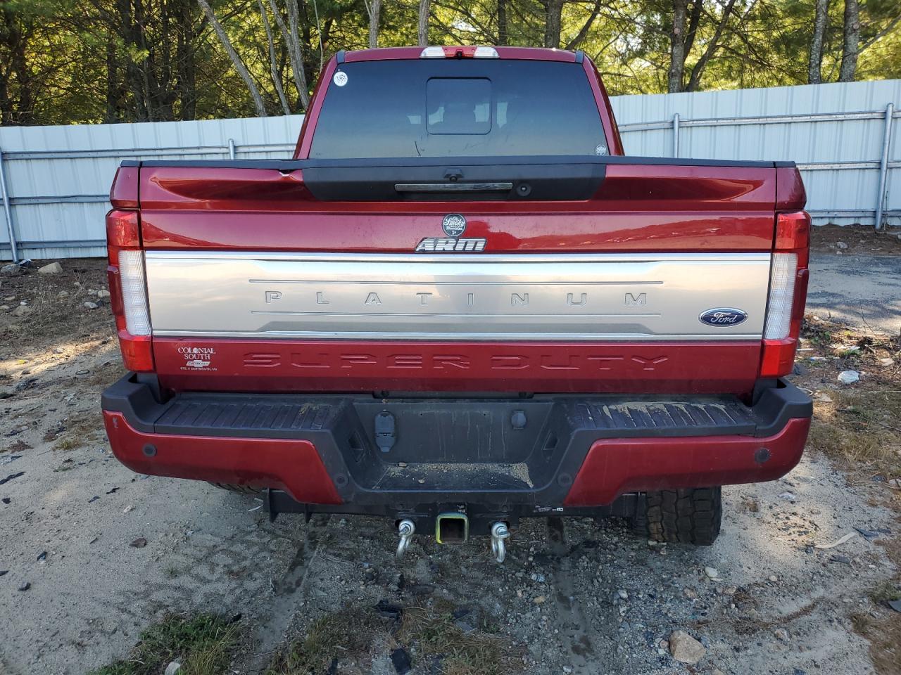 2019 Ford F350 Super Duty VIN: 1FT8W3BT2KED05595 Lot: 71204325