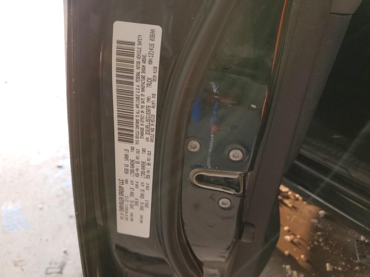 2014 Ram 2500 Slt VIN: 3C6UR5JJ5EG183076 Lot: 71238615