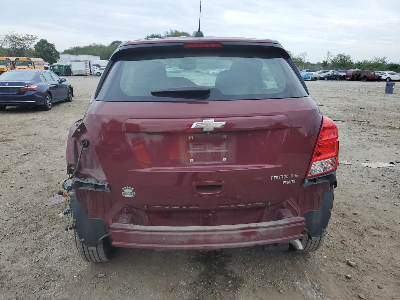 2016 Chevrolet Trax Ls VIN: 3GNCJNSB0GL219969 Lot: 82099405