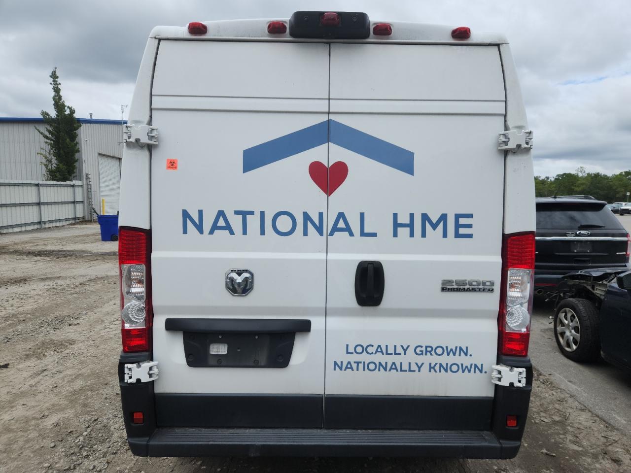 2023 Ram Promaster 2500 2500 High VIN: 3C6LRVDG5PE541349 Lot: 81882145