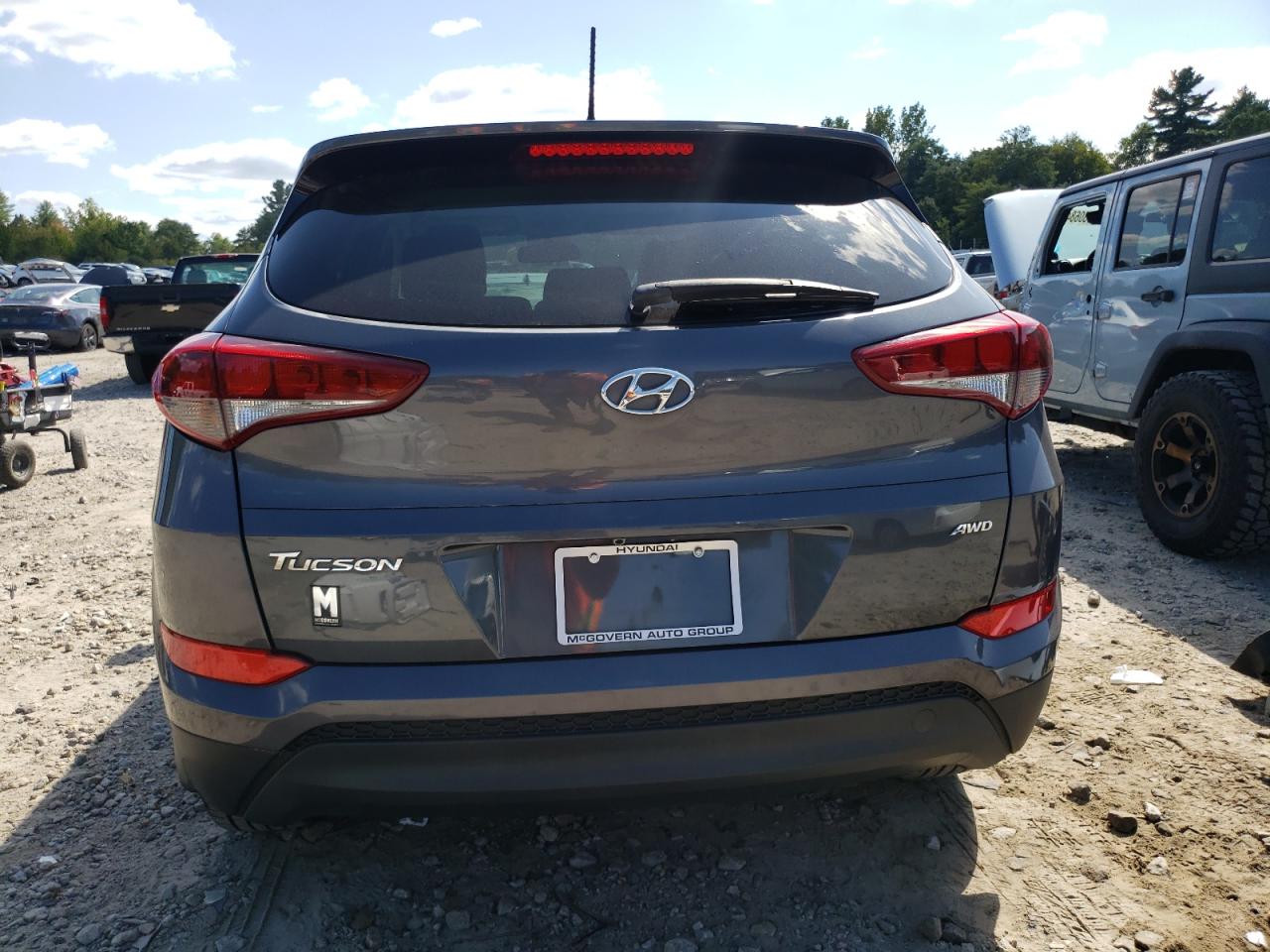 2017 Hyundai Tucson Limited VIN: KM8J3CA42HU373720 Lot: 80350305