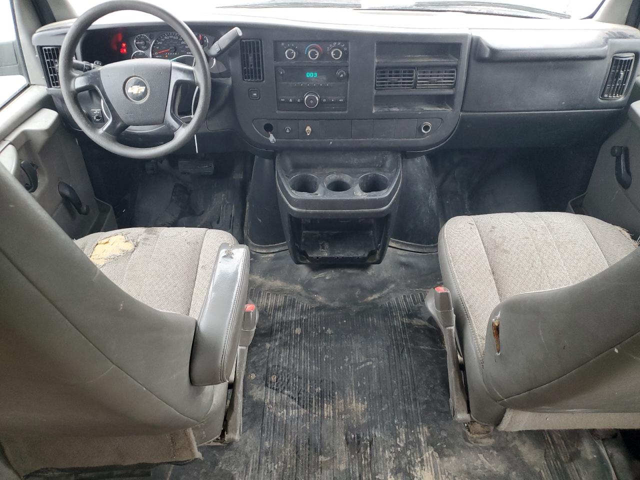 2012 Chevrolet Express G2500 VIN: 1GCWGFBA9C1175876 Lot: 80468235