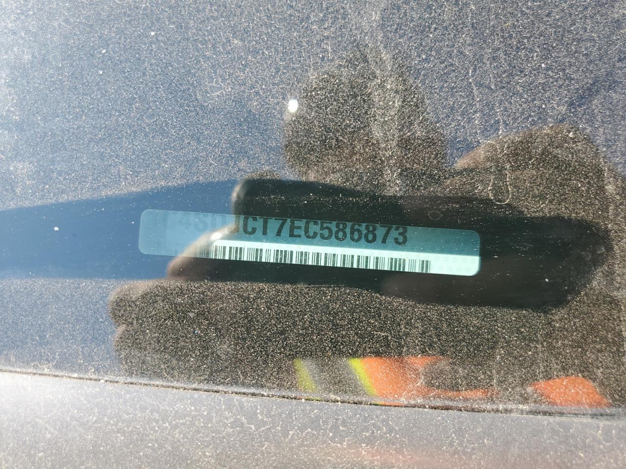 2014 Dodge Durango R/T VIN: 1C4SDJCT7EC586873 Lot: 81835195