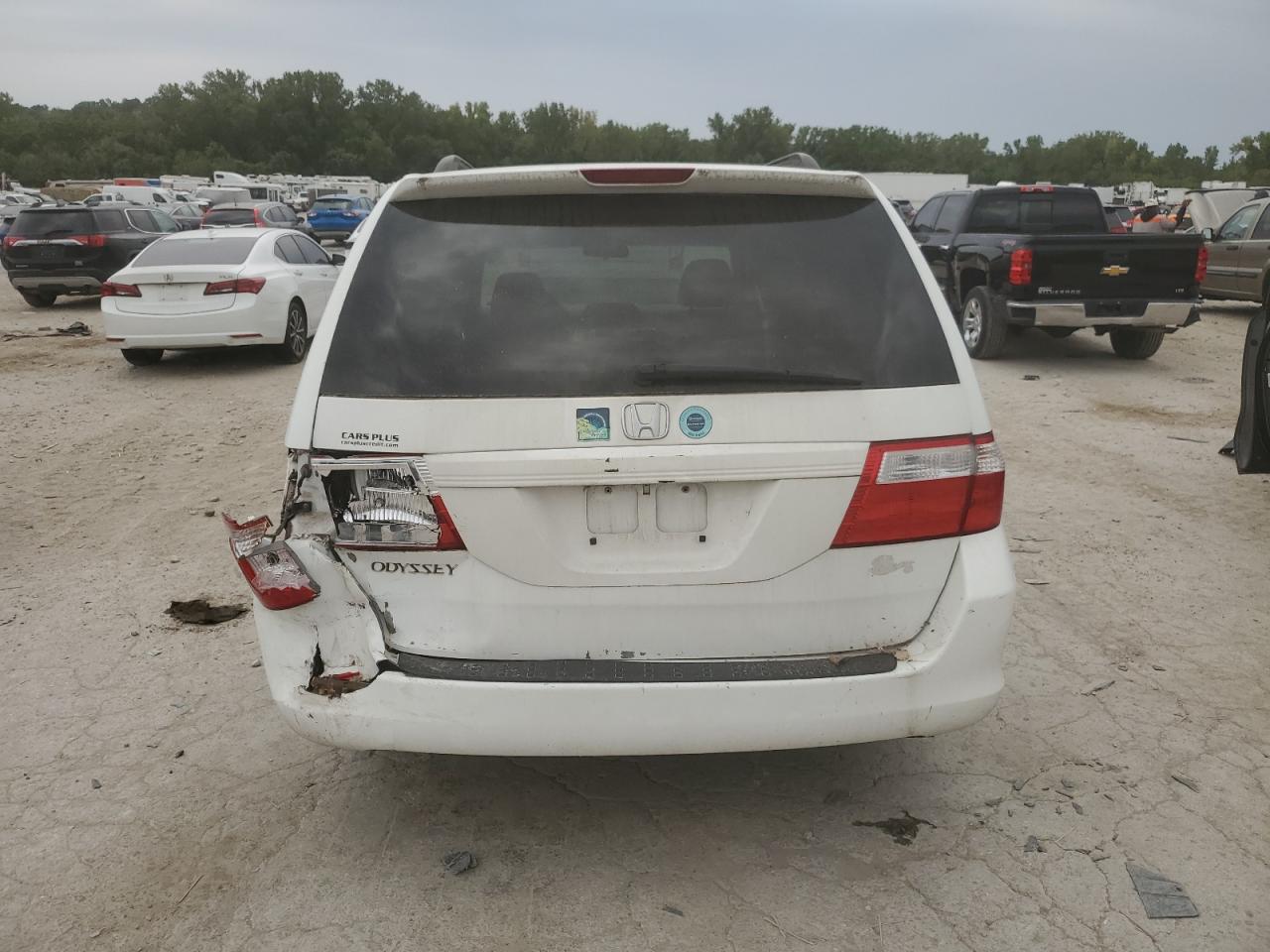 2007 Honda Odyssey Ex VIN: 5FNRL38437B141275 Lot: 71601345