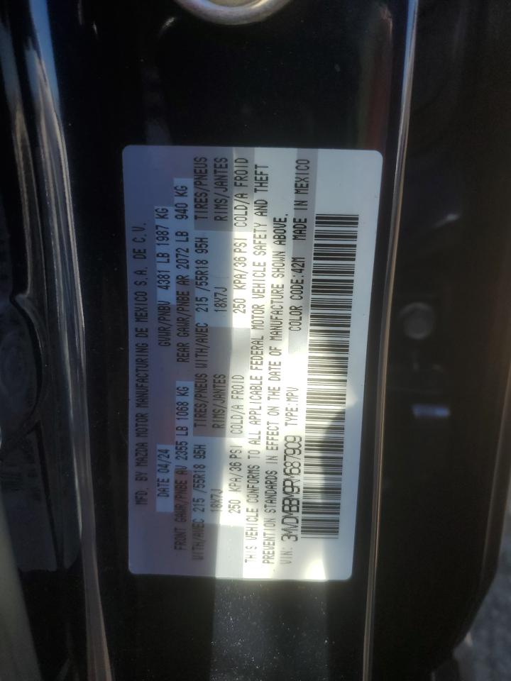 2024 Mazda Cx-30 Select VIN: 3MVDMBBM9RM687909 Lot: 80730765