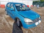 2003 VAUXHALL CORSA ELEGANCE 16V AUTO  for sale at Copart COLCHESTER