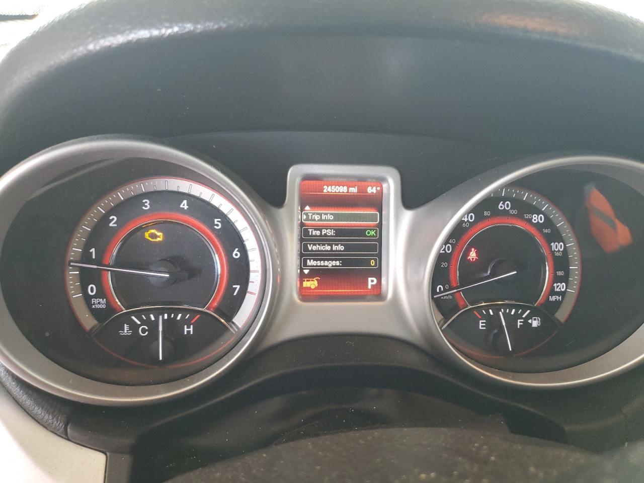 2015 Dodge Journey Sxt VIN: 3C4PDDBG6FT611666 Lot: 70761075