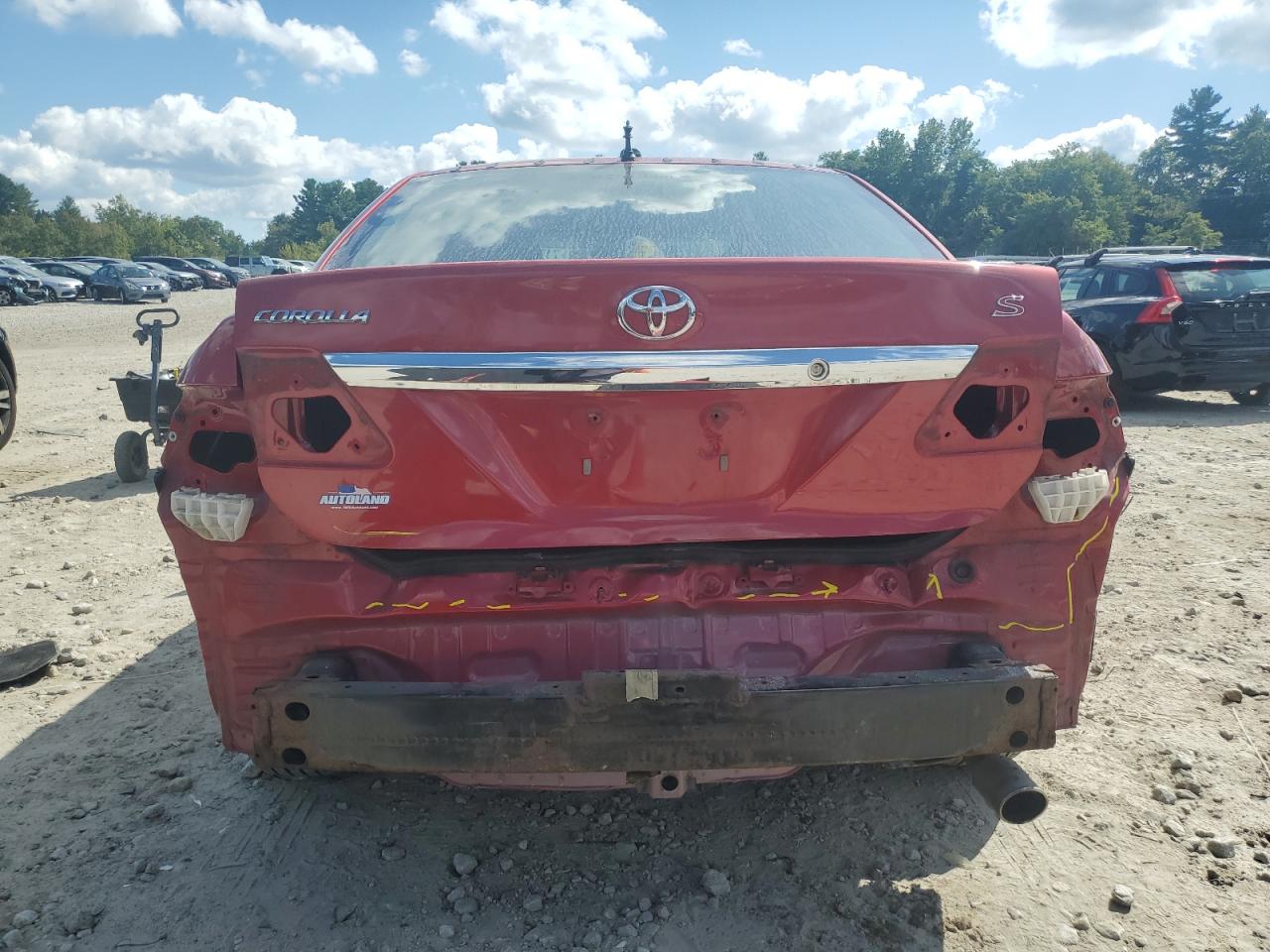 2011 Toyota Corolla Base VIN: 2T1BU4EE0BC658354 Lot: 71708695