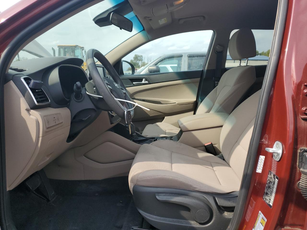 2019 Hyundai Tucson Se VIN: KM8J2CA41KU051855 Lot: 81731765