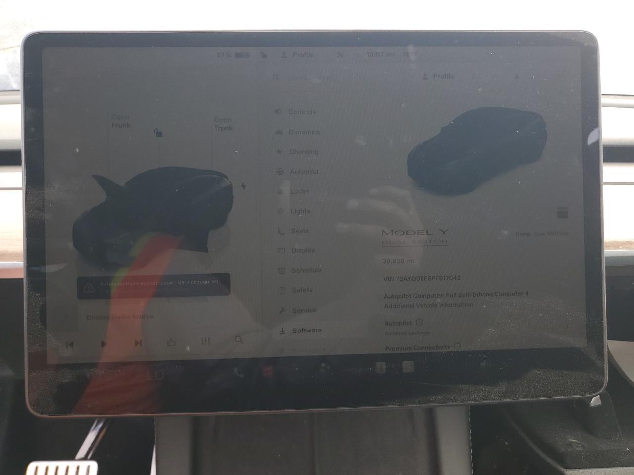 2023 Tesla Model Y VIN: 7SAYGDEF6PF917042 Lot: 84633515