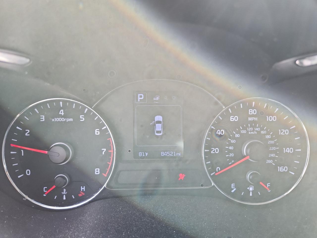 2017 Kia Forte Lx VIN: 3KPFL4A71HE129985 Lot: 80223315