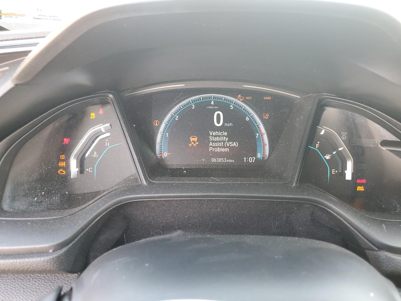 2019 Honda Civic Lx VIN: 2HGFC4B6XKH306519 Lot: 81759435