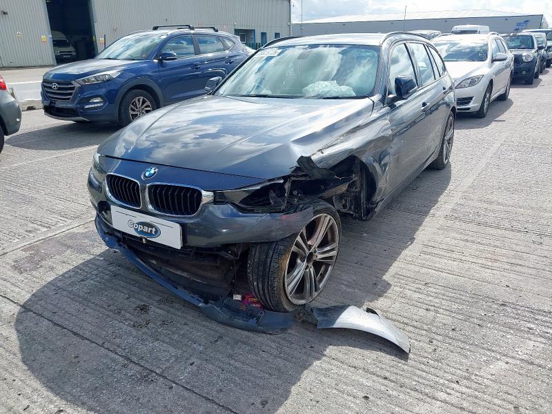 2016 BMW 320D ED SPORT AUTO  for sale at Copart CHESTER