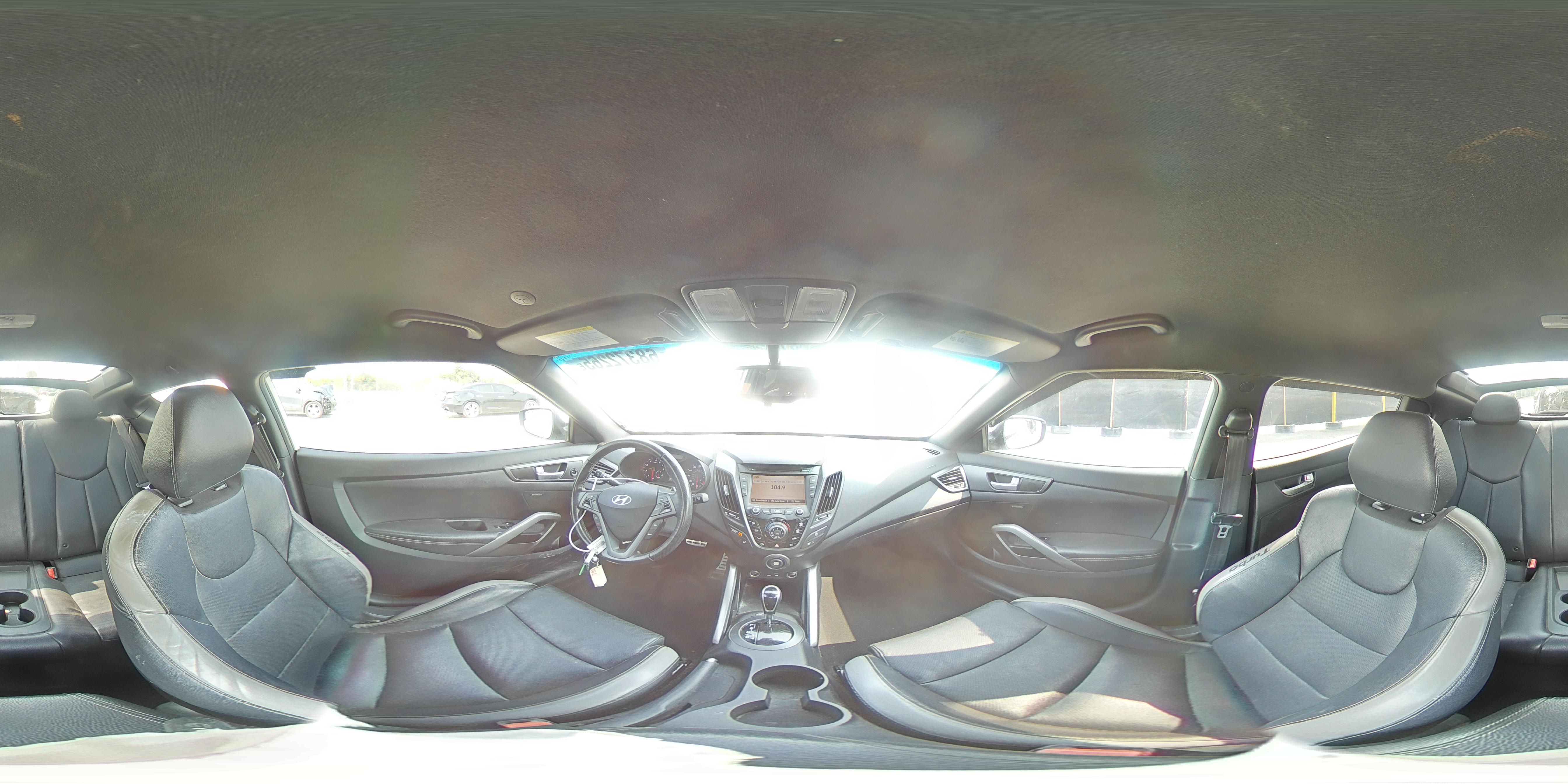 2016 Hyundai Veloster Turbo VIN: KMHTC6AE2GU303748 Lot: 68372265