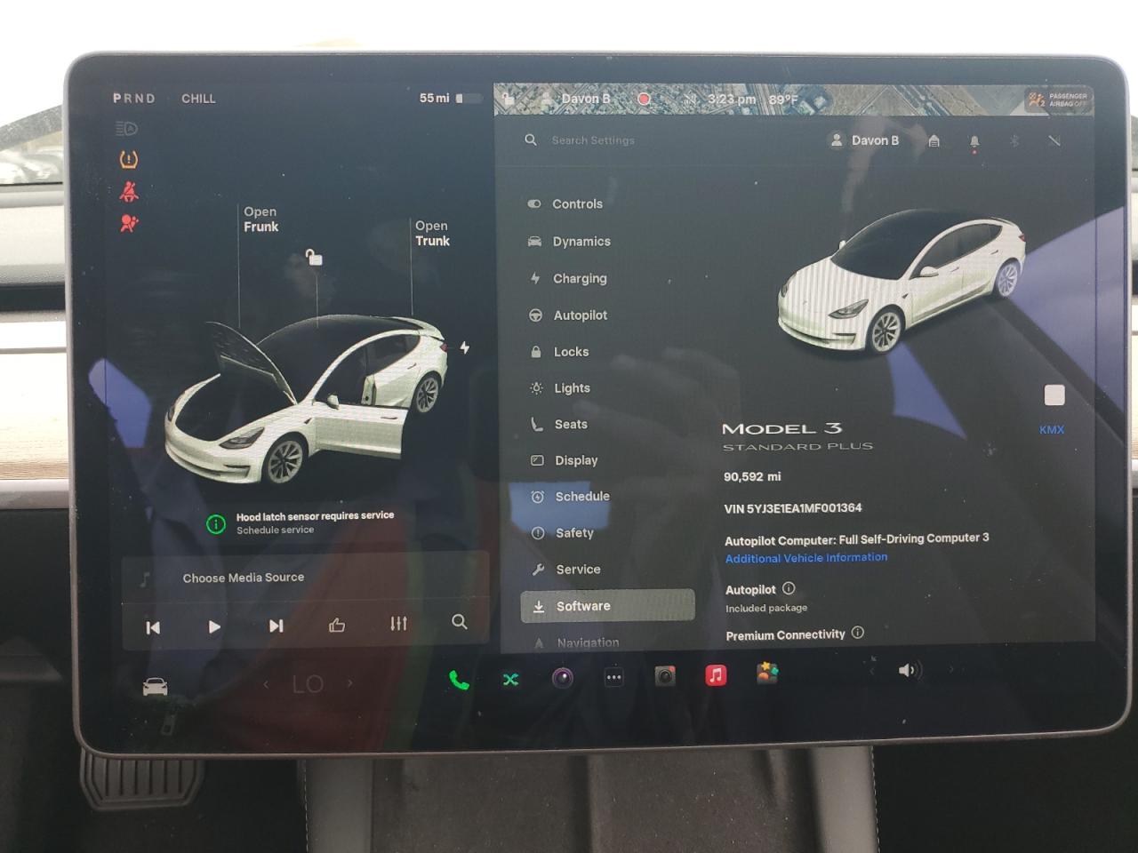 2021 Tesla Model 3 VIN: 5YJ3E1EA1MF001364 Lot: 81293675