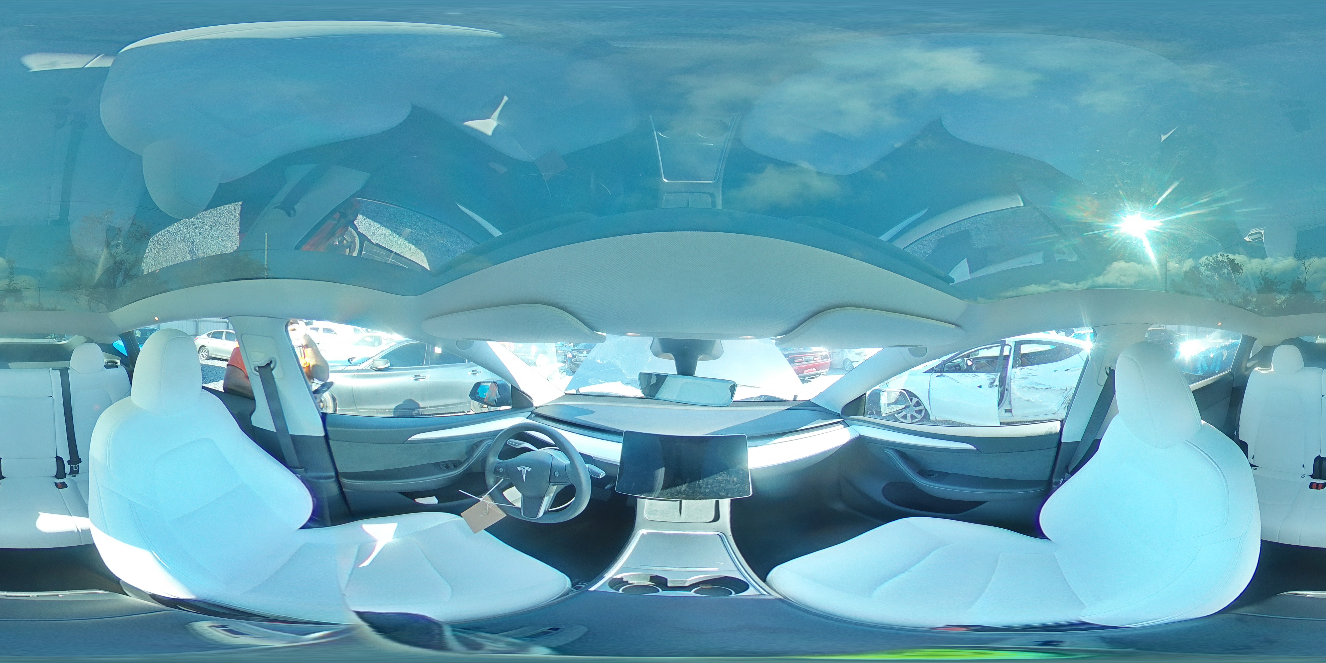 2024 Tesla Model Y VIN: 7SAYGDEE6RA319993 Lot: 84586865