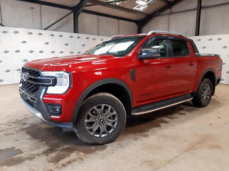 2024 FORD RANGER WILDTRAK ECOBLUE 4  for sale at Copart WOLVERHAMPTON