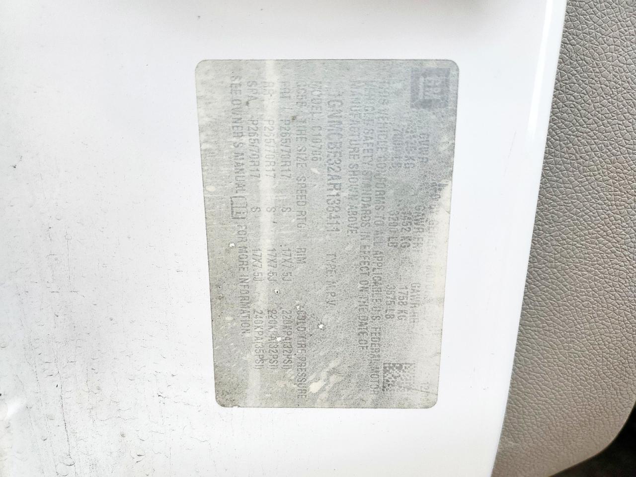 2010 Chevrolet Tahoe C1500 Lt VIN: 1GNMCBE32AR138411 Lot: 81599715