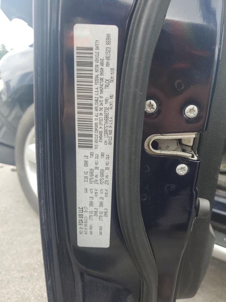 2017 Ram 1500 Slt VIN: 1C6RR7GTXHS802732 Lot: 71020145