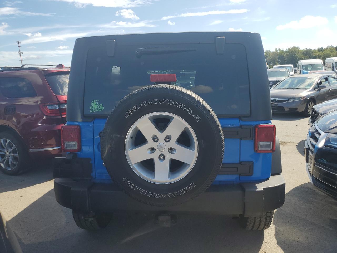 2011 Jeep Wrangler Unlimited Sport VIN: 1J4BA3H18BL601799 Lot: 84166995