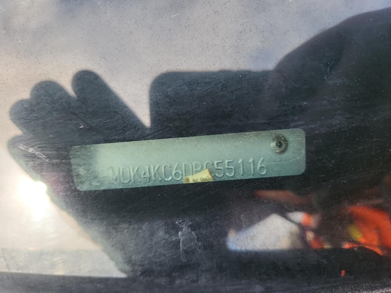 2013 Ford Edge Limited VIN: 2FMDK4KC6DBC55116 Lot: 71700315