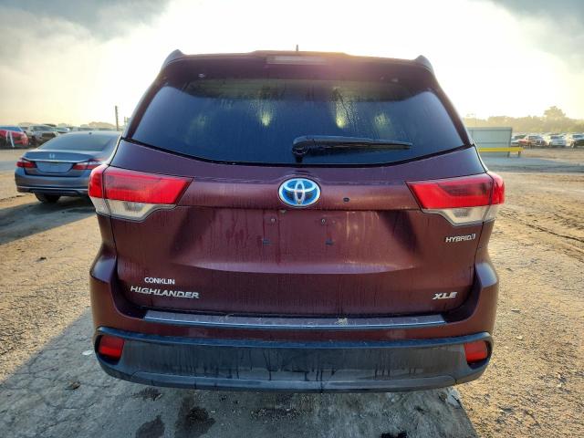  TOYOTA HIGHLANDER 2019 Бордовый