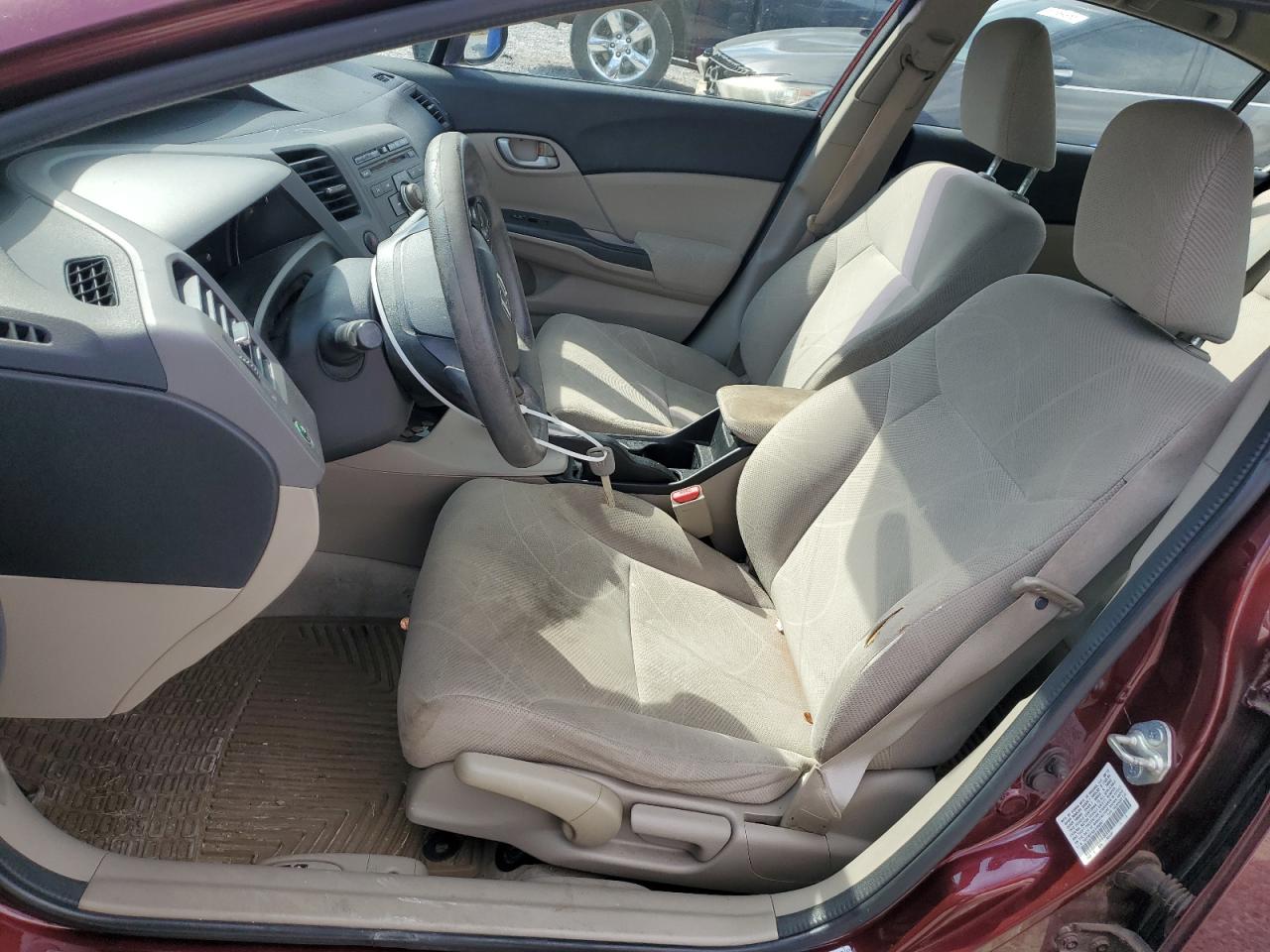 2012 Honda Civic Lx VIN: 19XFB2F58CE090867 Lot: 82122575