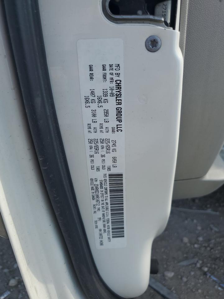2010 Dodge Grand Caravan Sxt VIN: 2D4RN5D10AR106712 Lot: 81145495