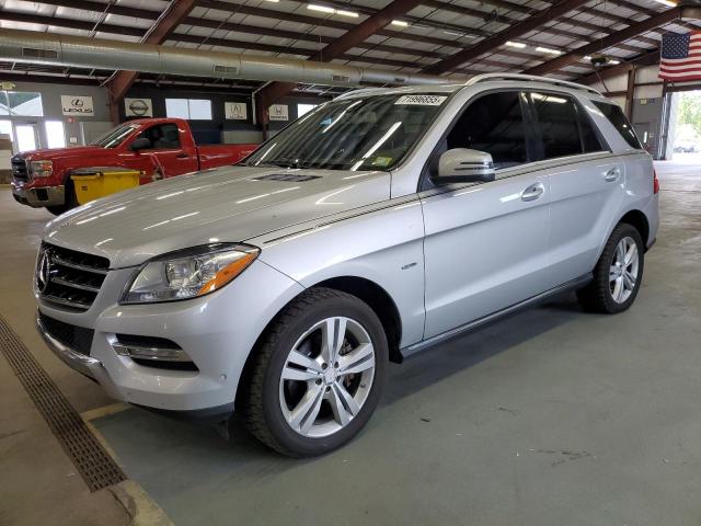 2012 MERCEDES-BENZ ML 350 BLUETEC   for sale at Copart CT - HARTFORD SPRINGFIELD