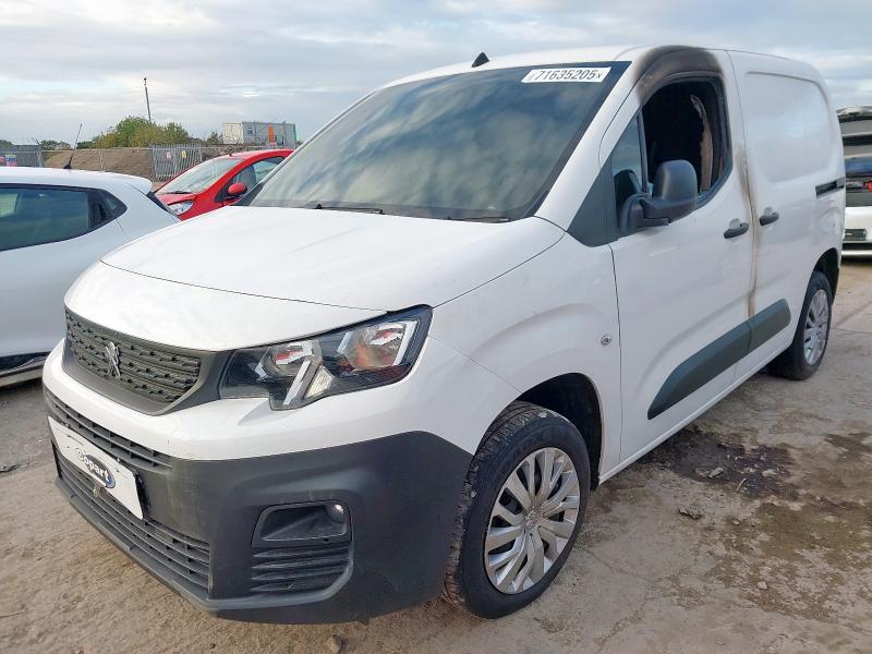 2021 PEUGEOT PARTNER PROFESSIONAL L1 B  for sale at Copart YORK