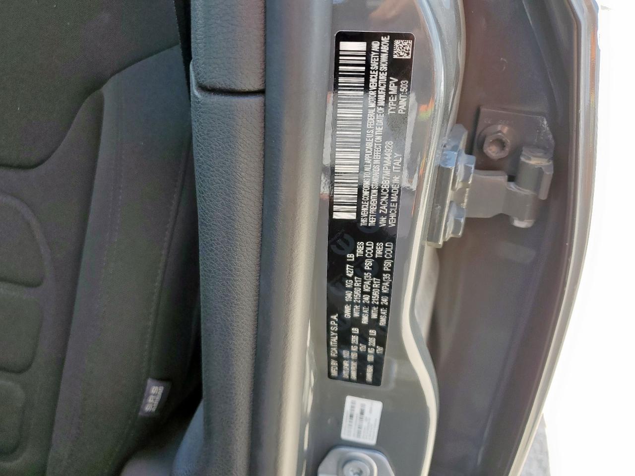 2021 Jeep Renegade Latitude VIN: ZACNJCBB7MPM44928 Lot: 71066705