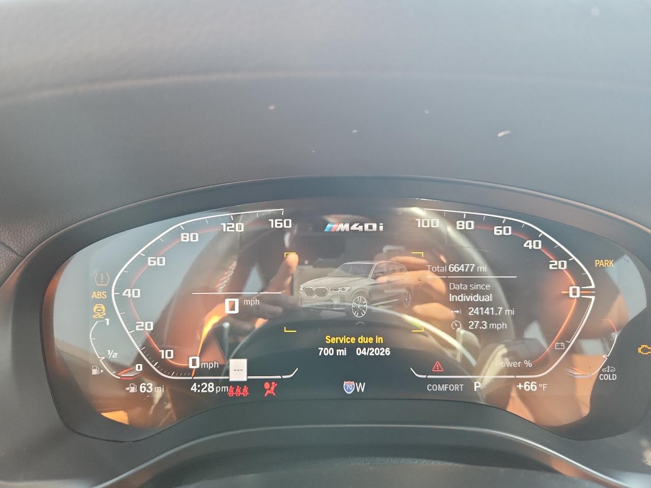 2022 BMW X3 M40I VIN: 5UX83DP04N9M61811 Lot: 71243285