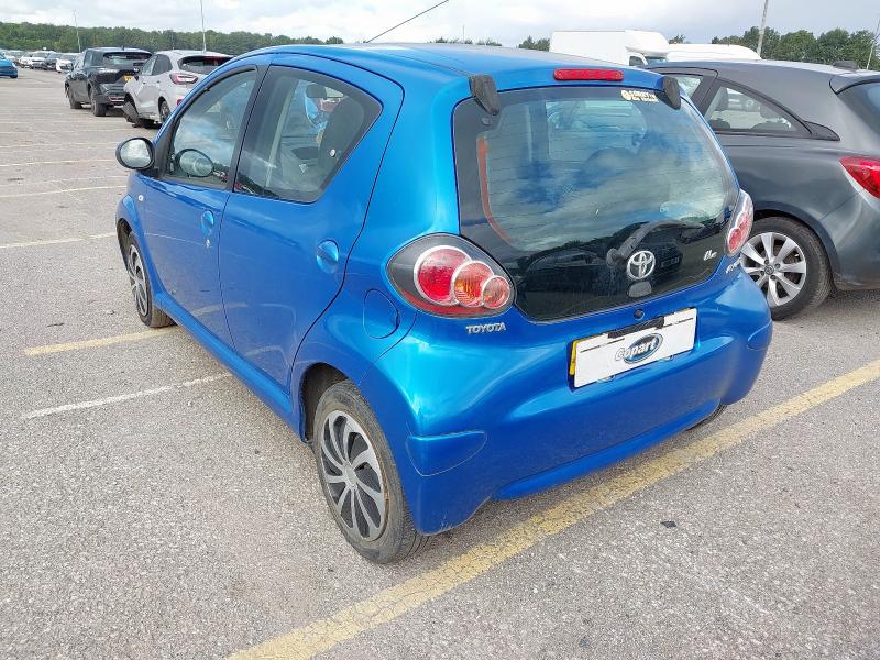 2010 TOYOTA AYGO BLUE VVT-I 1.0 VVT-I BLUE 5DR