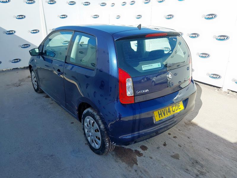 2014 SKODA CITIGO SE GREENTECH 