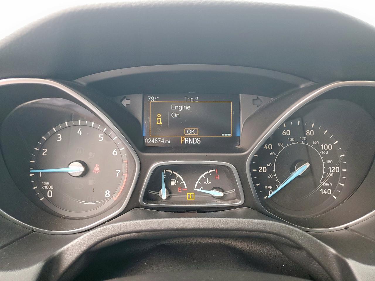 2018 Ford Focus Se VIN: 1FADP3FE2JL292645 Lot: 84751595