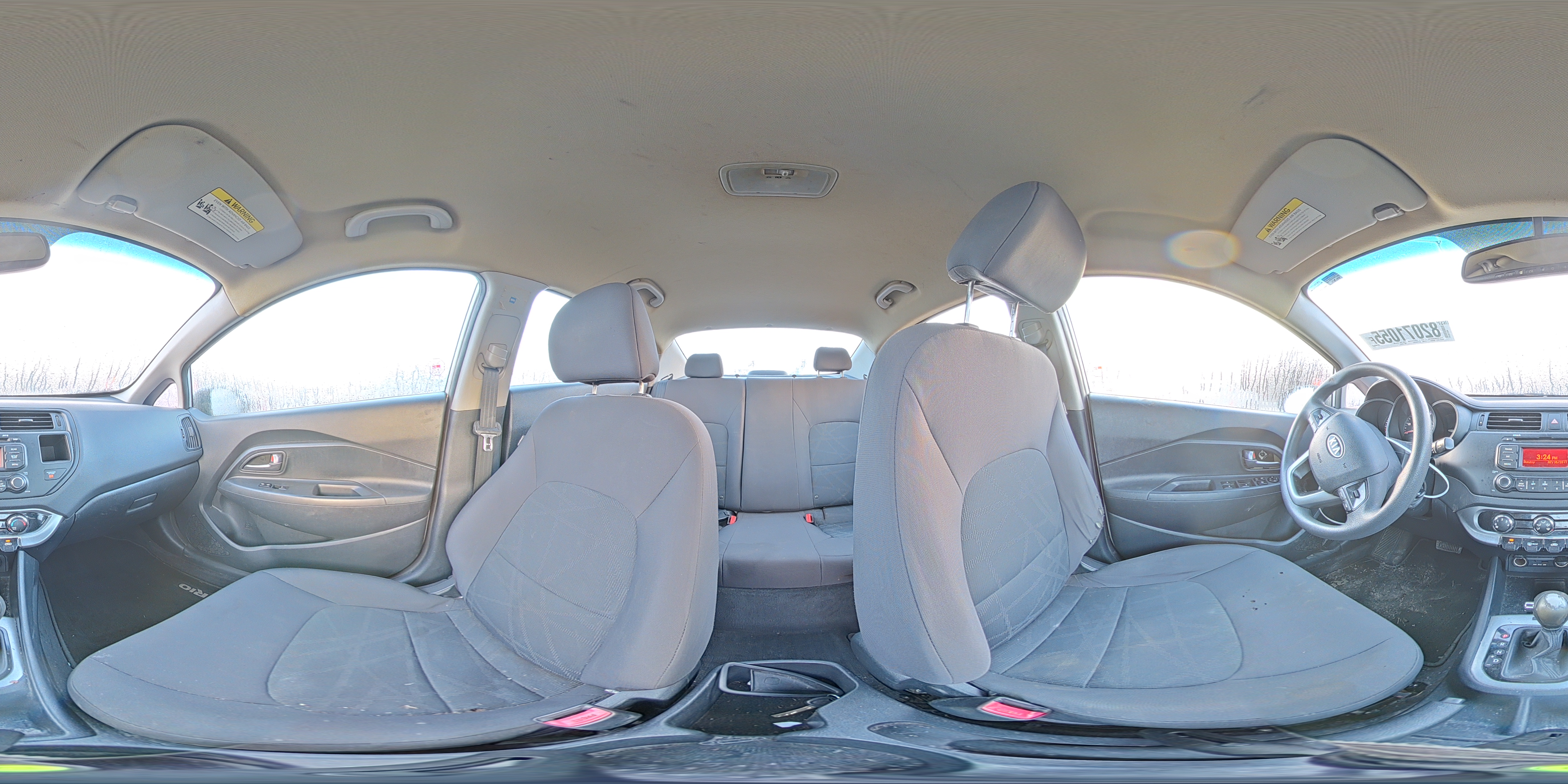 2013 Kia Rio Lx VIN: KNADM4A39D6131014 Lot: 82071055