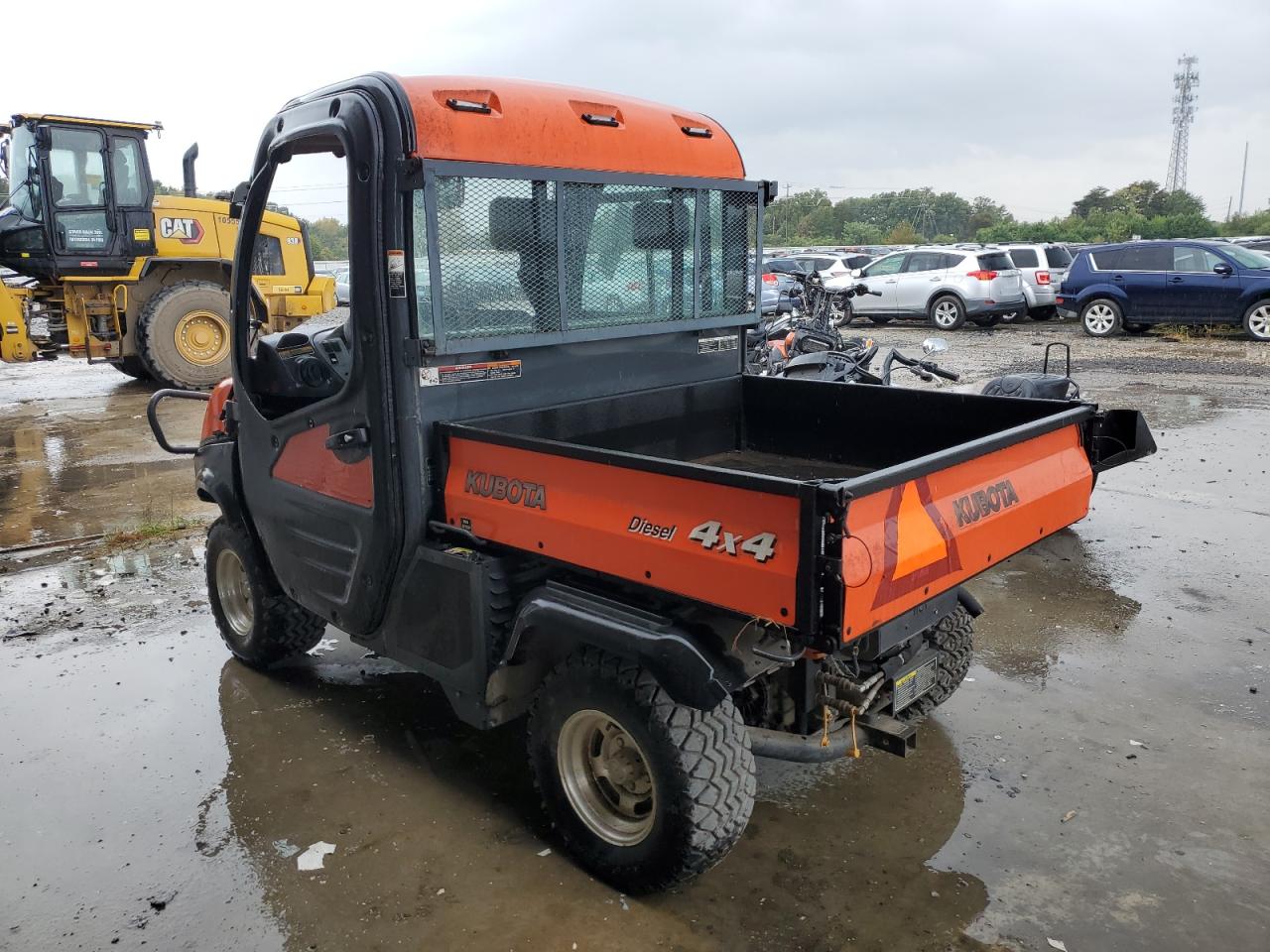 2012 Kubota Rtv 1100 - Utility Vehicle orange null null A5KC1HDACAG027623 photo #4