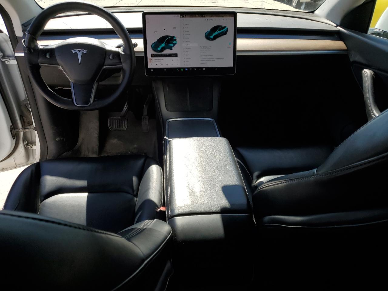 2021 Tesla Model Y VIN: 5YJYGAEE8MF191604 Lot: 82145545