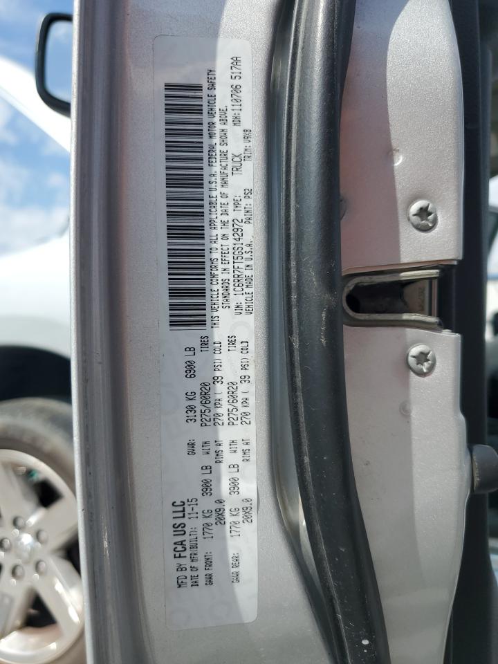 2016 Ram 1500 St VIN: 1C6RR7FT5GS142972 Lot: 61247335