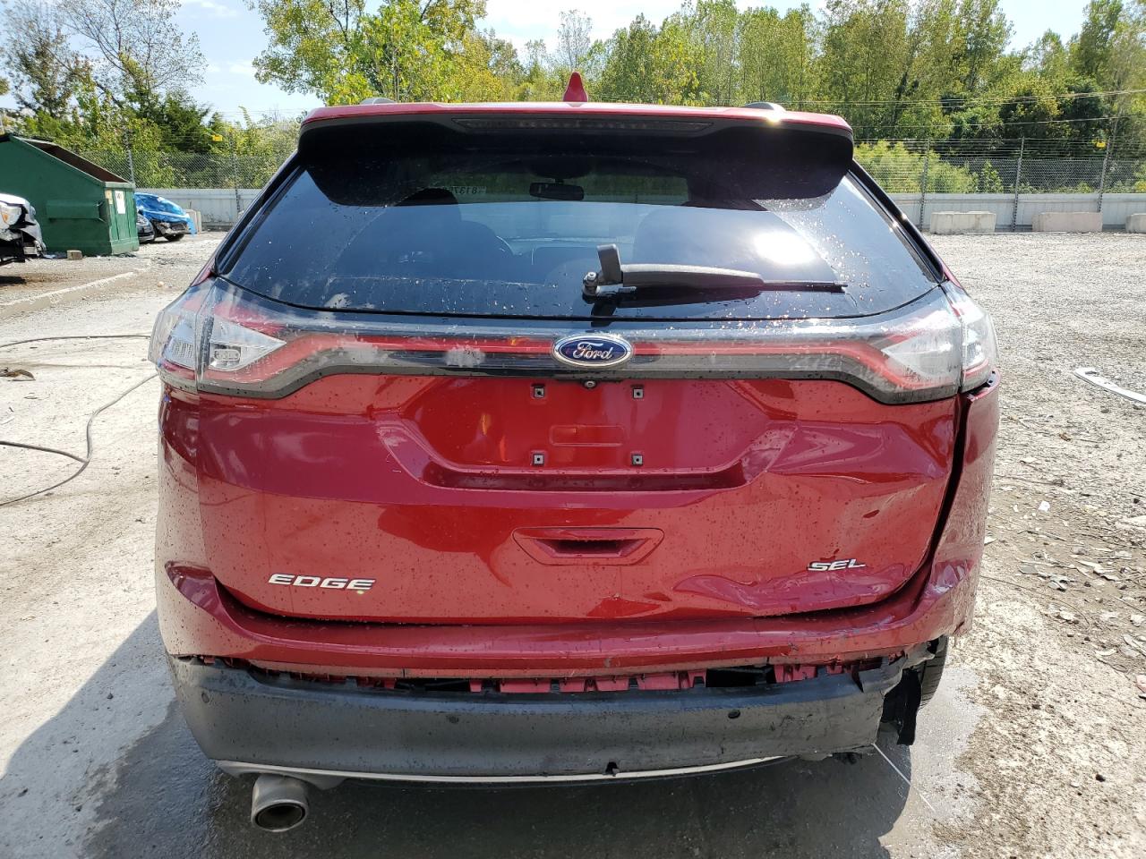 2017 Ford Edge Sel VIN: 2FMPK3J80HBB18649 Lot: 81375025