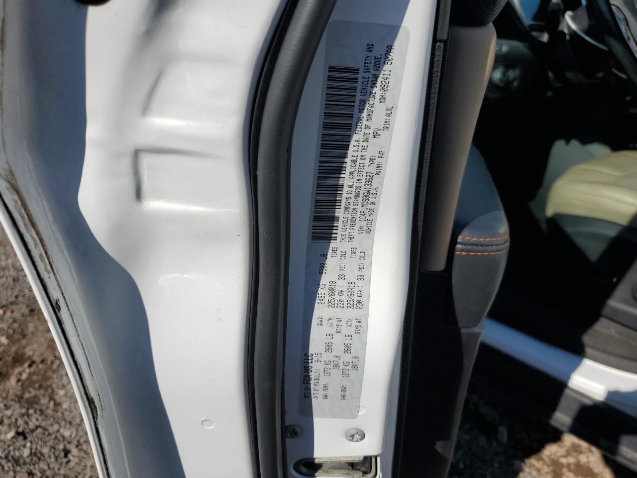 2016 Jeep Cherokee Limited VIN: 1C4PJMDS8GW133627 Lot: 80487745