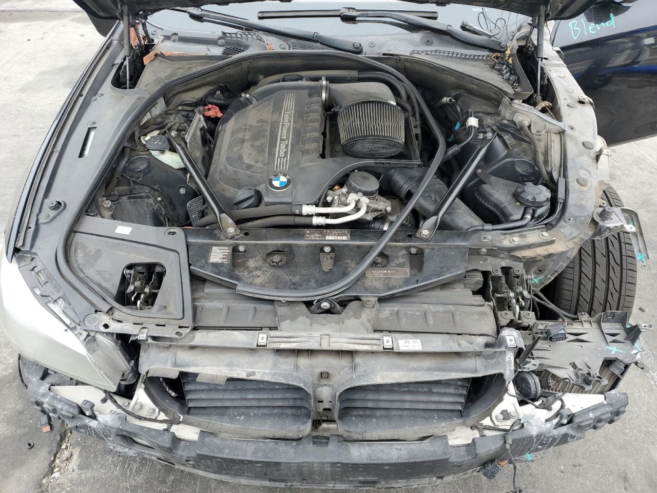 2011 BMW 535 I VIN: WBAFR7C59BC801458 Lot: 81820675