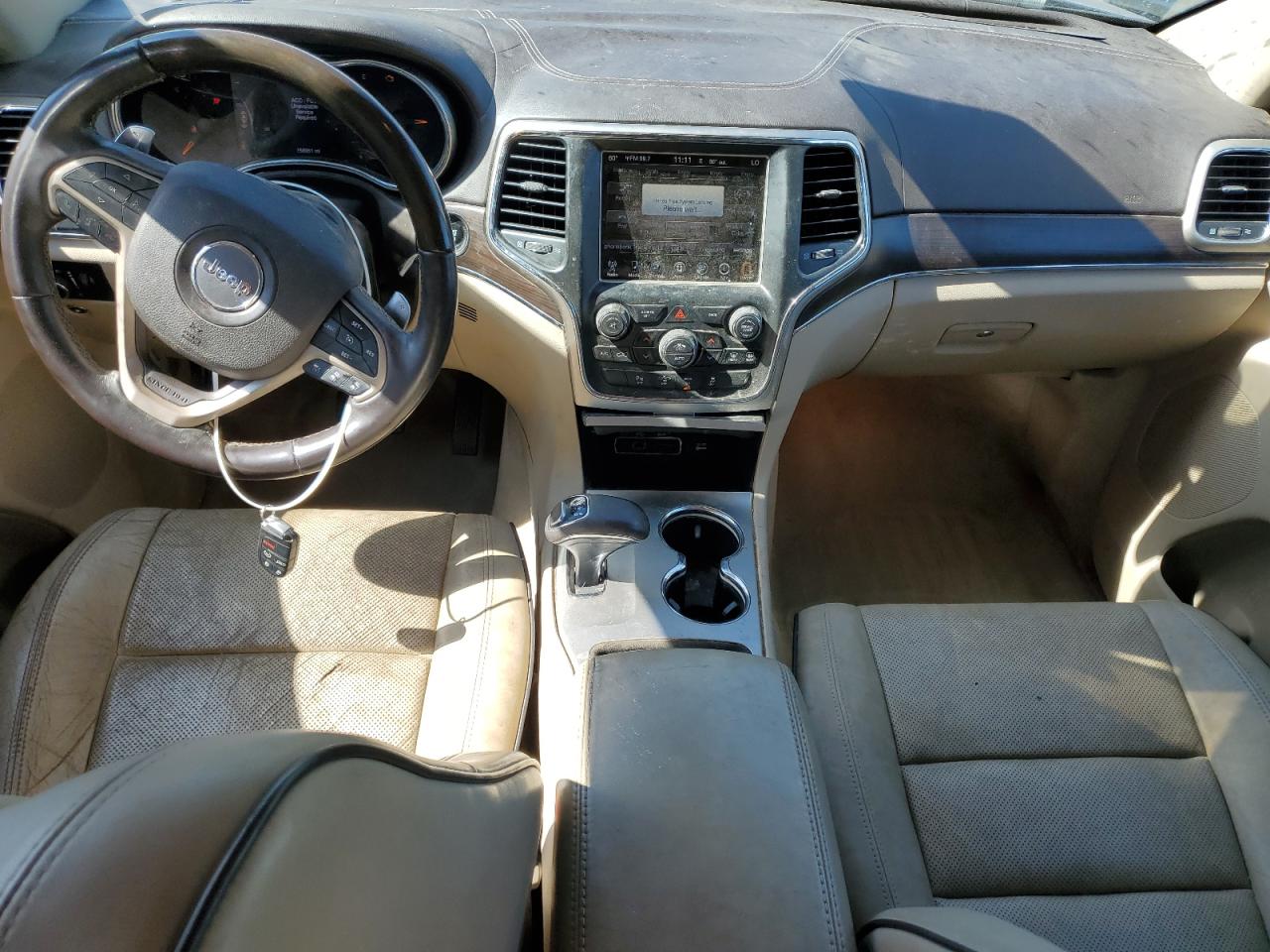 2014 Jeep Grand Cherokee Overland VIN: 1C4RJECG1EC245972 Lot: 83831405