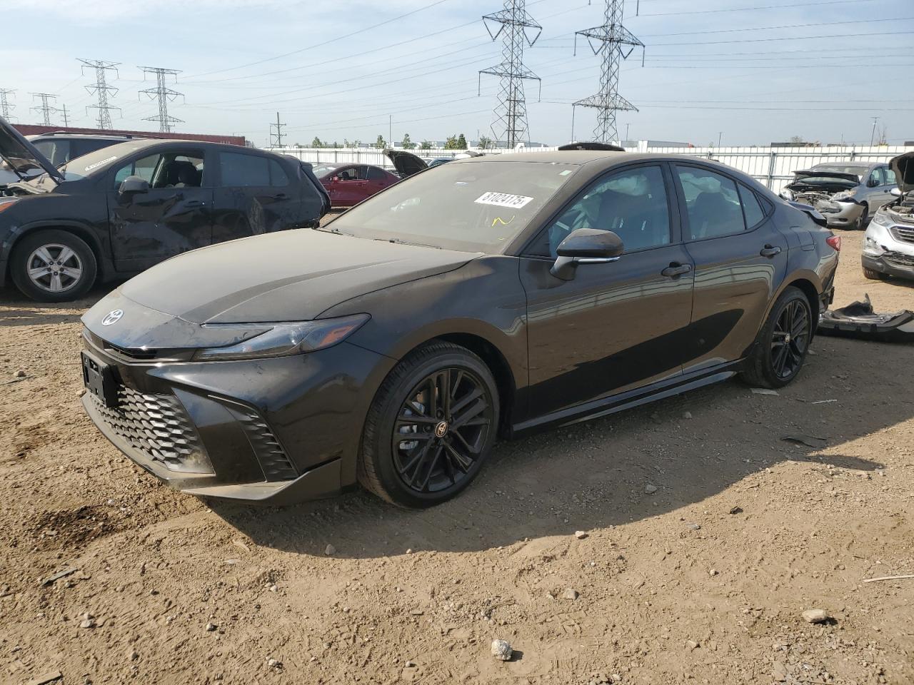 2025 Toyota Camry Xse black null hybrid 4T1DAACK9SU196531 photo #1